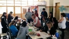 Julio Cobos recorrido por escuelas de Mendoza