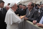  El Papa Francisco recibi al senador Samuel Cabanchik 