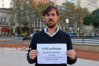 Nicolas del Cao se sumo a la campaa NiUnaMenos