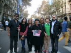  Julia Argentina Perie  en la marcha NI UNA MENOS.