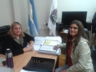  Mara Rachid junto a Cecilia Pedemonte de APAHSD