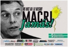 Hoy lanzamiento de campaa nacional Porque no nos da los mismo: Macri Jams