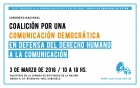 Primer Congreso Nacional: En Defensa del Derecho Humano a la Comunicacin