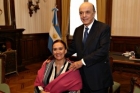  Michetti recibi al canciller de Brasil