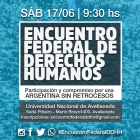 Primer Encuentro Federal de Derechos Humanos en la Universidad de Avellaneda