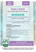 Charla Debate - Por un trabajo digno libre de violencias