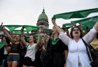  Se sinti con fuerza el pauelazo frente al Congreso