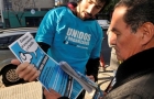  Militantes de Nuevo Encuentro salieron a promover el control de precios 