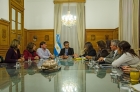  Cataln Magni y el Consejo Patagnico de Legisladores, reunidos con Randazzo 