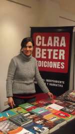 Mara Ins Martnez (Clara Beter ediciones ) nos cuenta sobre la Muestra de libros de editoriales emergentes 