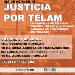 Tlam - Viernes 21 de junio -  Trabajadorxs de mbitos pblicos y privados en lucha brindan conferencia