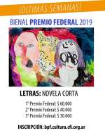 Concurso Bienal Premio Federal 2019 en Novela Corta