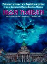 Iron Maiden, visitantes de honor de la Argentina y de la Cmara de Diputados