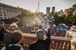 Una plaza de Mayo repleta celebr la asuncin de Alberto Fernndez