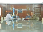  Cataln Magni reuni al Secretario de Ambiente con funcionarios de Ro Grande y Tolhuin 