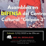 Asamblea   ante la amenaza de desalojo del Centro Cultural Galpón 3 en La Matanza