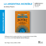 Presentacin del libro: La Argentina increble de Emilse Pizarro en la Biblioteca del Congreso