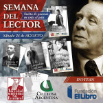 24 de agosto: Da del Lector - Suelta de ms de 300 mil poemas en todo el pas