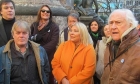  Solanas y Carri homenajearon a Manuel Belgrano 