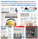 Tapas de diarios nacionales, de las provincias y portales del pas 29 de junio 2025