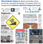 Tapas de diarios nacionales, de las provincias y portales del pas 2 de agosto 2025