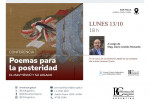 Conferencia: Poemas para la posteridad