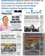 Tapas de diarios nacionales, de las provincias y portales del pa�s 16 de enero 2026