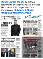 Tapas de diarios nacionales, de las provincias y portales del pa�s 5 de mayo 2026