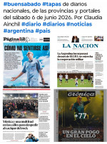 Tapas de diarios nacionales, de las provincias y portales del pa�s 6 de junio 2026