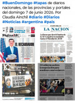 Tapas de diarios nacionales, de las provincias y portales del pa�s 7 de junio 2026