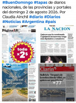 Tapas de diarios nacionales, de las provincias y portales del pa�s 2 de agosto 2026