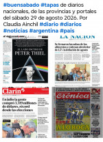 Tapas de diarios nacionales, de las provincias y portales del pa�s 29 de agosto 2026