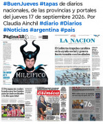 Tapas de diarios nacionales, de las provincias y portales del pa�s 17 de septiembre 2026