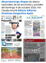 Tapas de diarios nacionales, de las provincias y portales del pa�s 4 de octubre 2026