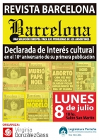  Declaracin de Inters Cultural de la Ciudad a la Revista Barcelona 