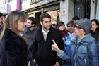  Caminata de Juliana Di Tullio junto a los precandidatos a concejales de Tigre 