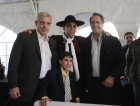  Julin Domnguez,Daniel Scioli y el Chaqueo Palavecino en el aniversario de la Ciudad de Chacabuco 