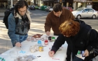  Fabin Peralta intervencin callejera en el Da de la Solidaridad 