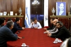  Legislatura: Ritondo recibi a trabajadores de LAN Argentina para escuchar sus reclamos 