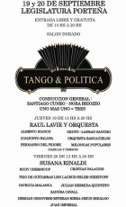 Jornadas de Tango & Poltica en la Legislatura portea