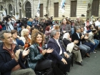 Marcha contra el cierre de Orquestas infantiles y juveniles de la Ciudad