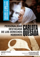  Carlota Quesada:Personalidad destacada de los derechos humanos