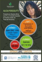  Presentacin de novela de Alicia Peresutti.