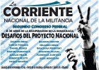  Segundo Congreso Federal de La Corriente Nacional de la Militancia en la ciudad de Rosario