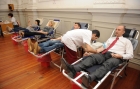  Funcionarios y empleados de la Direccin de Escuelas de Buenos Aires  donaron sangre en su lugar de trabajo