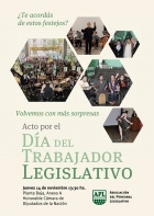  Acto por el Da del Trabajador Legislativo 