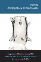  Muestra de fotografas y piezas de cristal del Museo del Vidrio de San Carlos en la Biblioteca del Congreso