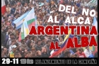  A 8 aos del NO al ALCA, los movimientos populares decimos Argentina al ALBA