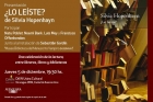  Presentacin del libro: Lo leste? de Silvia Hopenhayn 