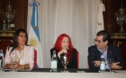  Legislatura: Ritondo y Saya  homenajearon a la Fundacin Ms Paz Menos SIDA y a su presidenta, Patricia Prez